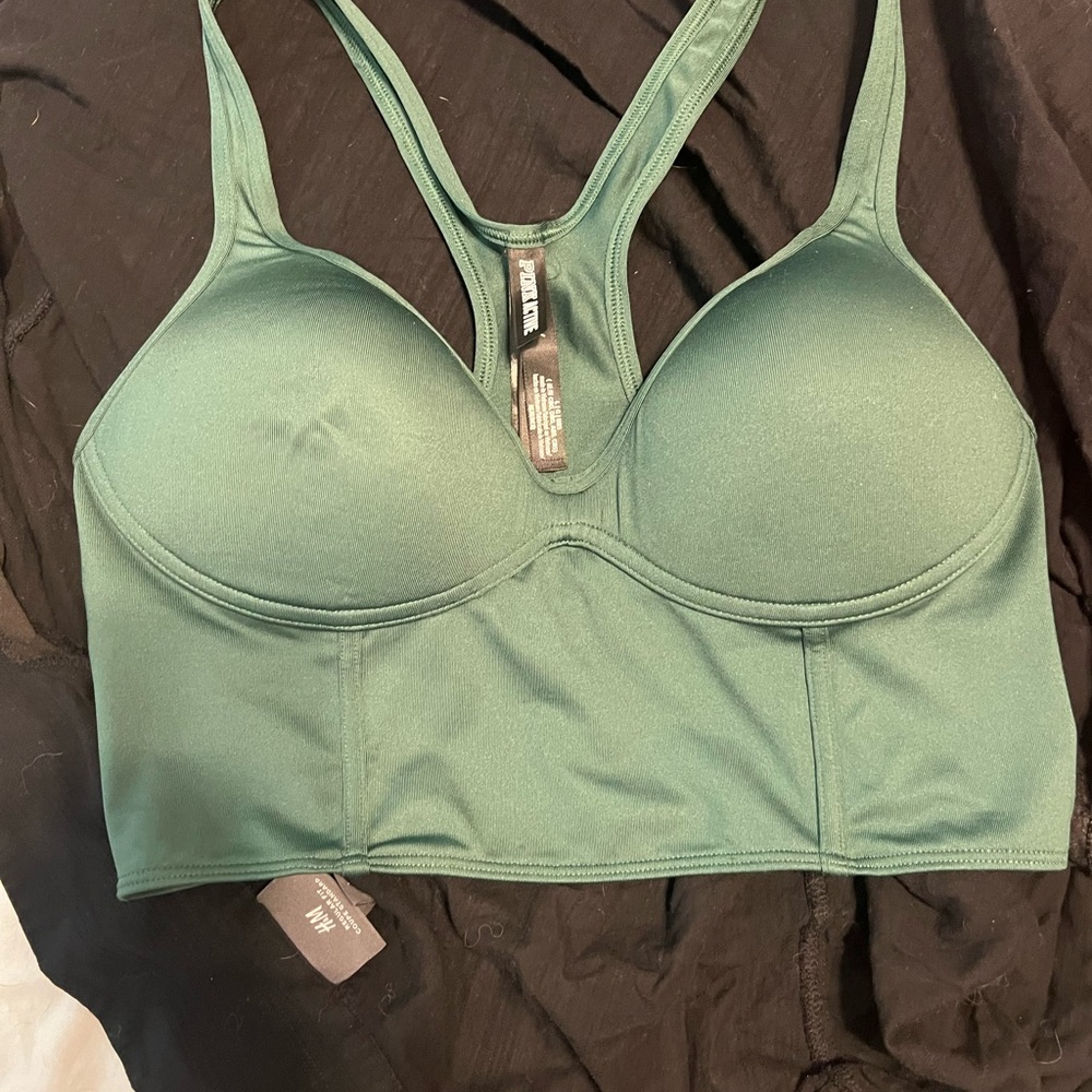 Victorias Secret Pink Active - Bustier crop tank